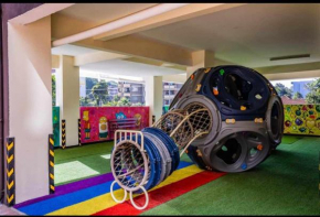 Elegant classic two bedroom apartment with well equipped gym heated swimming pool children playing ground ample parking space and a relaxing rooftop area with breathtaking amazing city scenic views